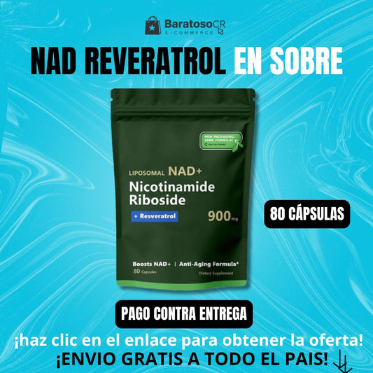 Suplemento de alta pureza NAD + REVERASTROL
