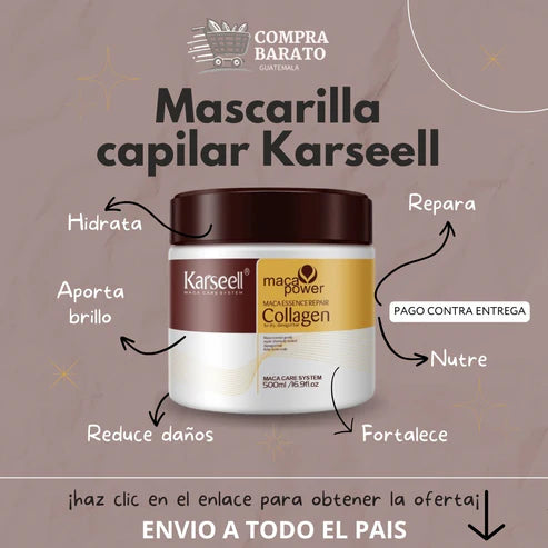 Karseell la mascarilla capilar  viral de tiktok