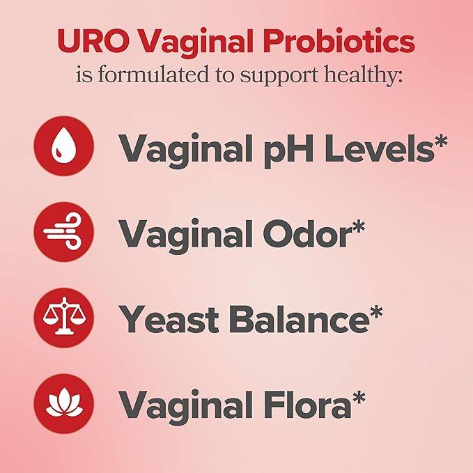🌸 Cápsulas Probióticas Vaginales URO